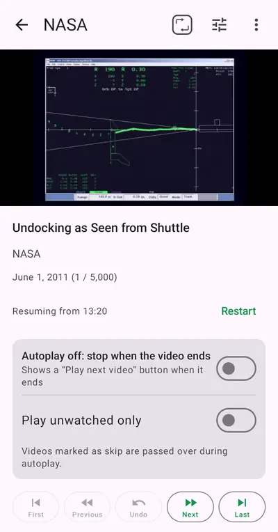 4. Playing videos — Android